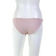thumbnail image 2 of Vitamin A Womens Ribbed Strip Luciana Bikini Bottoms Ballet Pink Size XS, 2 of 4