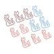 thumbnail image 1 of 10x Clips de Papel en apariencia de Gato de Metal Clips de Papel Fotográfico Abrazadera Papelería, 1 of 7