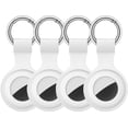 thumbnail image 1 of LAICAIW [4 Pack] Étui AirTag pour Apple AirTag 2021, Anti-Perte pour Étui AirTags Compatible avec Porte-Clés AirTag Anneau de Clé, Anti-Rayures pour Support AirTags Housse de Protection pour Apple AirTags Case Acces, 1 of 7