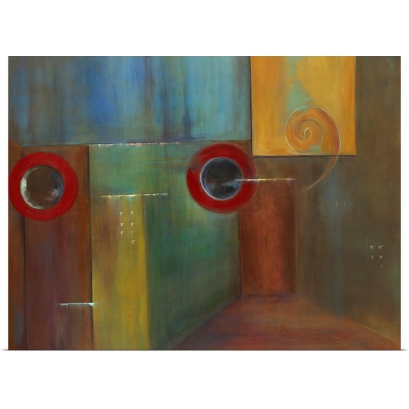 Great BIG Canvas | Rolled Iris Vargas Poster Print entitled Satori II