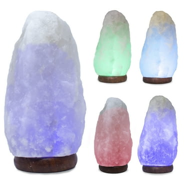 Salacia Color Changing Himalayan Salt LED Night Lights