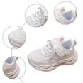 thumbnail image 5 of Quealent Unisex-Child White Tennis Shoes Breathable Sneakers for Boys Girls Lightweight Running Shoes Kids Toddler/Little Kid/Big Kid Gym Footwear White for Size 13.5, 5 of 9