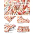thumbnail image 5 of MINTREUS Lounge Sets for Women Knit Short Sleeve Tops and Long Pants Soft Comfy Pajamas Set Oversized 2 Piece Outfits S-2X, 5 of 8