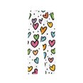 thumbnail image 3 of Girls Leggings 3-8T Casual Fall Stretch Cotton Jeggings Floral/Hearts Printed Tights Full Length Slim Fit Pant (7-8T, Multicolor Q), 3 of 4