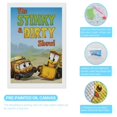 thumbnail image 3 of Stinky y Dirty Kits de Pintura de Diamantes para Adultos 5D DIY Diamond Art Kits Full Drill Diamond Dots para Regalo Decoración de Pared y Relajación Artes de Gemas 20*30cm, 3 of 6