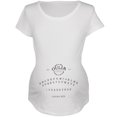 thumbnail image 1 of Halloween Ouija Board Costume T-Shirt Maternité Doux Blanc, 1 of 1
