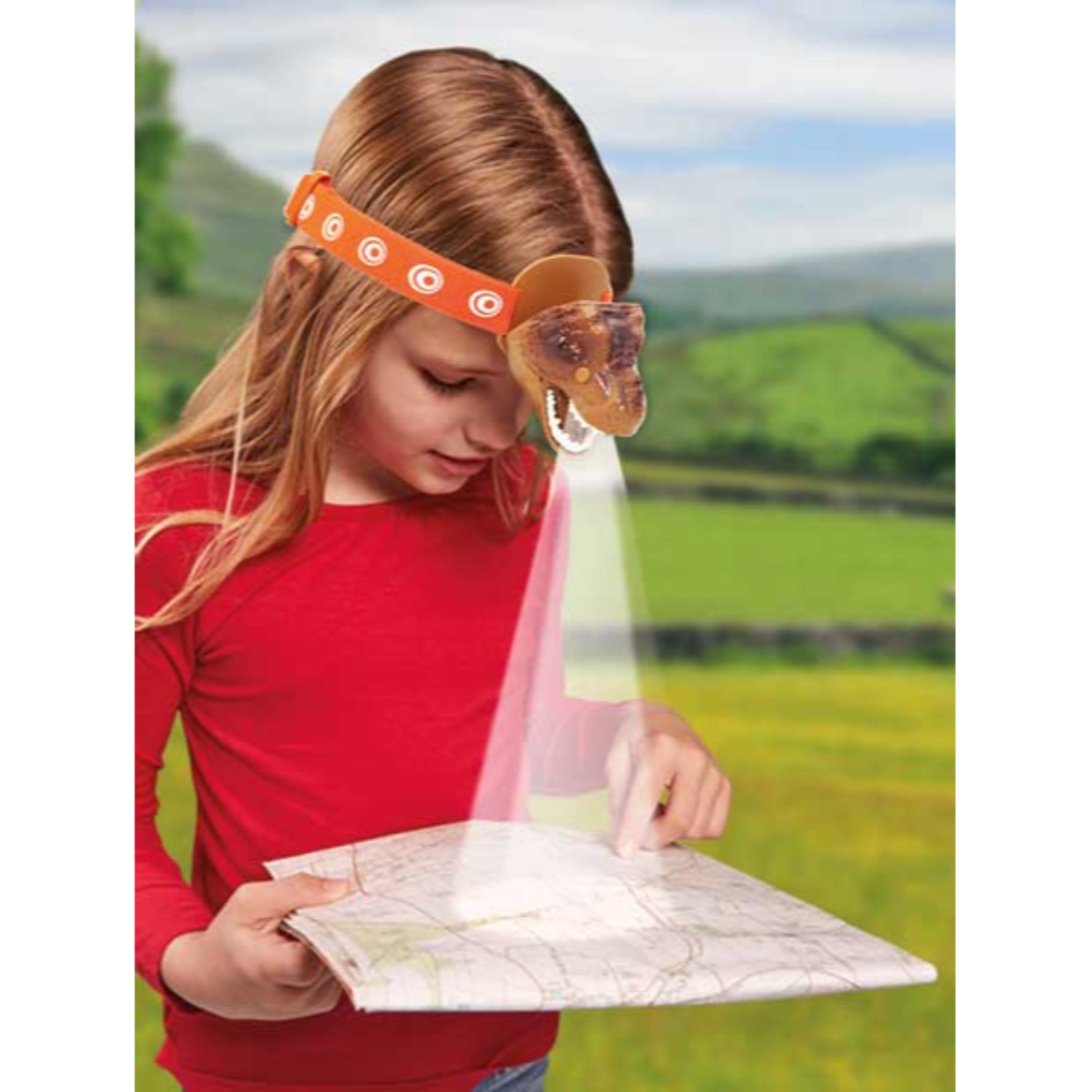 Brainstorm Toys T-Rex Head Flashlight (Torch) - Light & Sounds