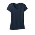 thumbnail image 5 of District Juniors Vintage Wash V Neck Tee-S (New Navy), 5 of 6