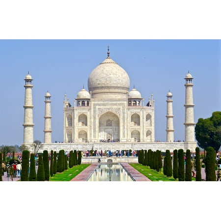 Taj Mahal Hawaii - LAMINATED POSTER Travel Architecture Agra Taj Mahal India Poster Print 24 x 36