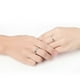 thumbnail image 2 of Anillo ajustable para parejas con ilusiones amorosas de plata 925, 2 of 2