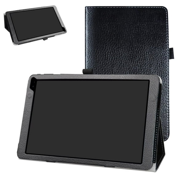 Labanema 10.1" Barnes & Noble Nook 10 (BNTV650) Case, PU Leather Folio Stand Protective Case, Cover for 10.1" Barnes & Noble Nook 10 (BNTV650) (Black)