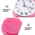 thumbnail image 6 of 2-Piece Black Digital Wall Clock Set with Stylish Mirror Frame, Compact Hanging Clocks for Bathroom, Kitchen, and Home Decor, 6 of 6