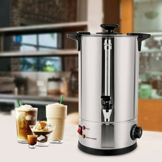 Commercial Coffee Urn, 120 Cup Commercial Coffee Maker, Fast Brew/Food  Grade Stainless Steel, Hot Water Urn for Catering - Walmart.com
