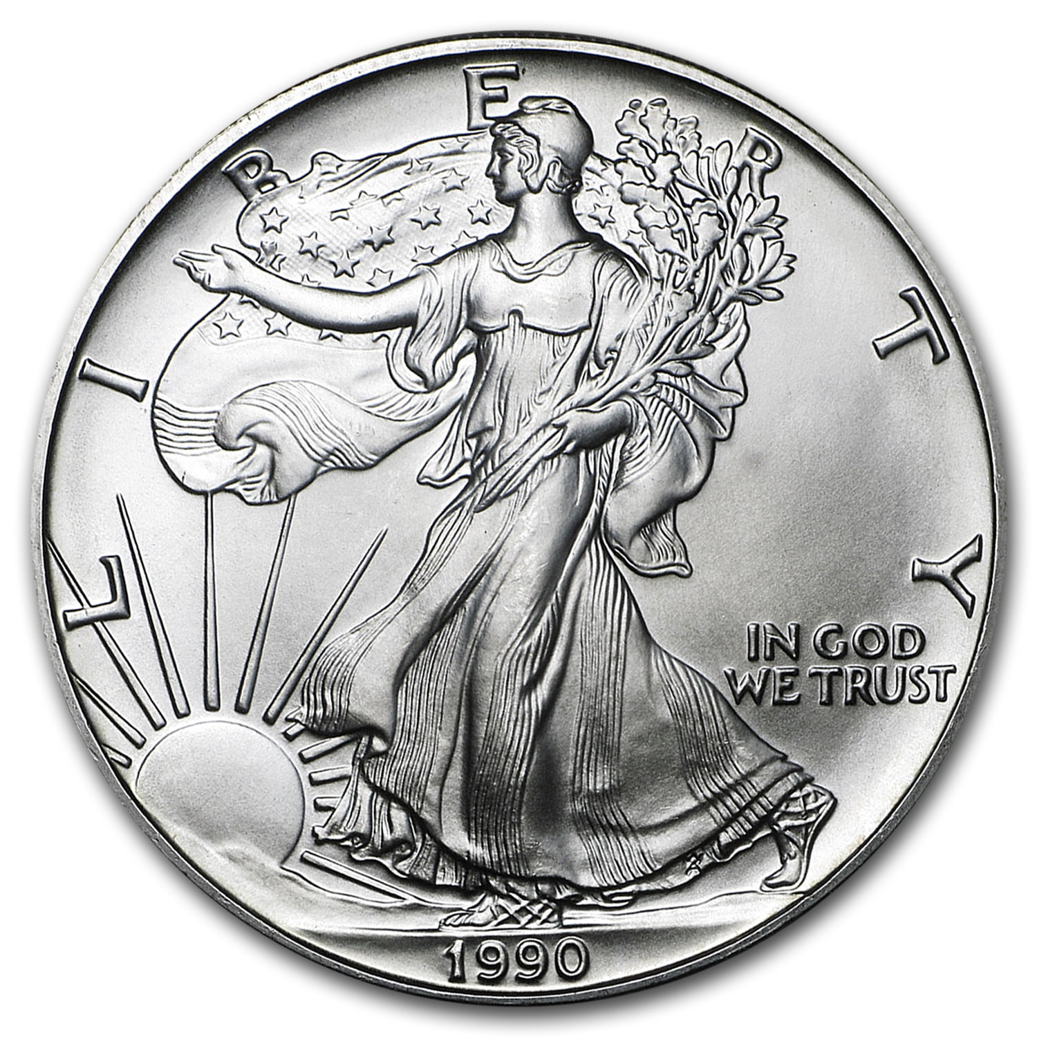 Happy Birthday 2017 American Eagle .999 Silver Dollar 1 oz Troy bullion Gift 
