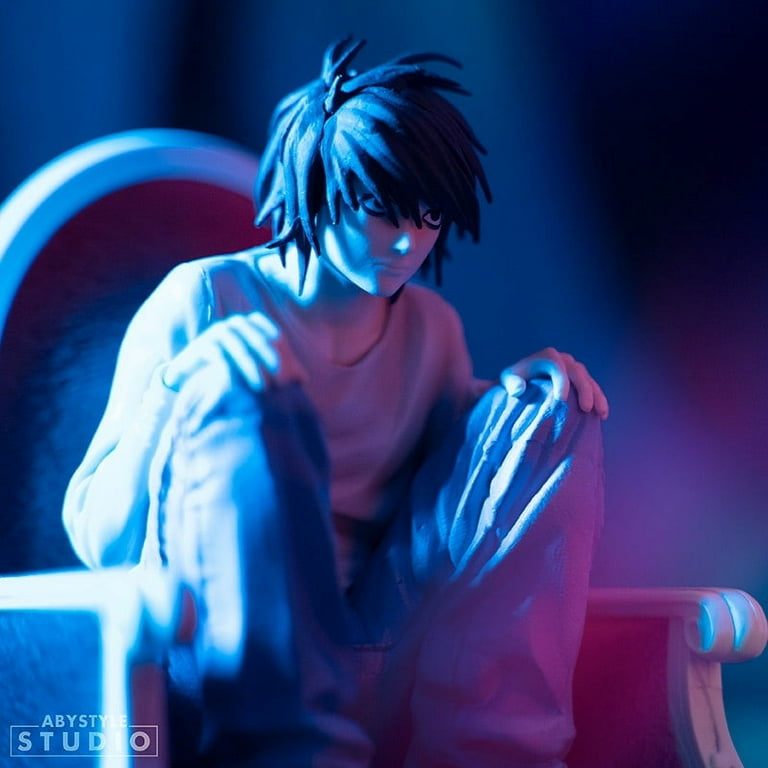 デスノート L ABYSTYLE アビースタイル SFC フィギュア fES4 ABYstyle Studio Death Note - L SFC Figure - Walmart.com