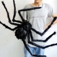 thumbnail image 2 of Halloween Plush Spider Large Horror Large Polyester Spider Toy Simulation Spider Toy Simulated Halloween Spider Fools Day, 2 of 11