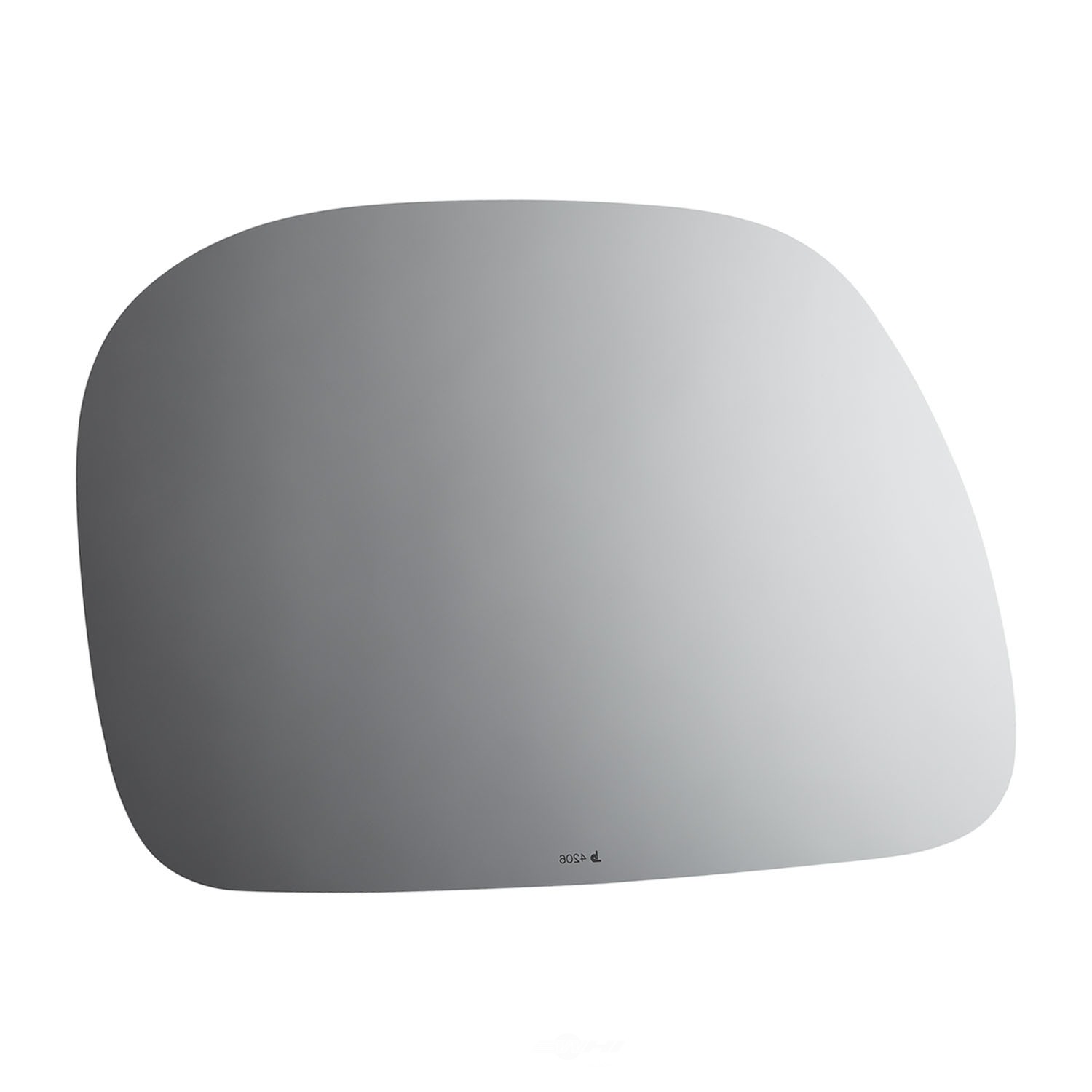 Burco 4206 Passenger Side Flat Replacement Mirror Glass for Ford