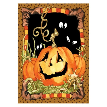 - Toland Home Garden Jack Pumpkin Flag
