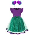thumbnail image 1 of Frozen Anna Elsa Princess Dress For Girls Snow White Jasmine Ariel Summer Casual Dress Niños Fiesta de cumpleaños Prom Vestidos CostumeTag 90 (24M) Gao Jinjia LED, 1 of 2