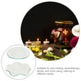 thumbnail image 2 of 2pcs Oil Warmer Dish Replacement Wax Melt Warmer Dish Glass Dish Candle Warmer Plate for Scented Wax Aroma, 2 of 5