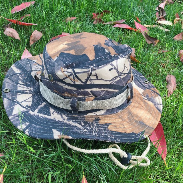 Sombrero de ala grande beige Sombrero de ala redonda Sombrero de cuadros para hombres y mujeres Sombrero de pescador para montañismo al aire libre Sombrero parasol de doble cara