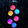 thumbnail image 3 of QiShi Wind Chime,wind chimes outdoor,gifts for mom, crystal ball wind chime,solar wind chimes,mom gifts,birthday gifts for mom,grandma gifts,gardening gift, 3 of 8