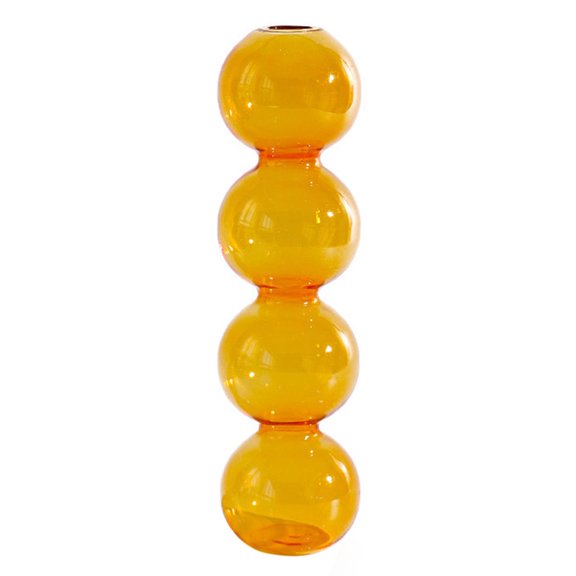 Vase en Verre Vases à Bulles Galets Roses Style Ins Convient pour Mariages/fêtes/événements Décoration de Table Vases Transparents