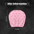 thumbnail image 2 of 2 PCS Car Headrest Cover, Pink Bows Soft Car Seat Head Rest Cover Protector Interior Car Accessories Seat Covers for Cars Truck Auto Only Covers, 2 of 8