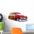 thumbnail image 1 of Wooden Body Hot Rod Wall Decal by Wallmonkeys Peel and Stick Graphic (18 in W x 9 in H) WM325512, 1 of 4