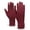 A, variant on beishanbush Gloves Mittens Winter Riding Thickened Warm Screen Plush Solid Button Women Outdoor Gloves D