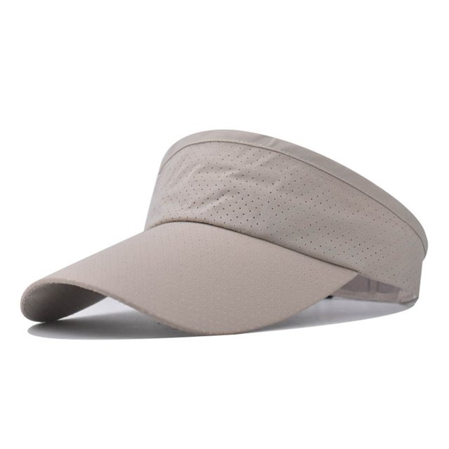 Adult Casual Fashion Solid Adjustable Outdoor Sunshade Breathable Visors Hat