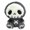 Gray, variant on QLUEWX Halloween Skeleton Plush Toys, 7.9" Brown Spooky Sloth Skeleton Stuffed Animals Halloween Party Decoration, Soft Fluffy Doll Party Gift Home Decor, Halloween Decor for Kids & Adult