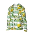 thumbnail image 2 of Fotbe Lemon Men's Women's UPF 50+ Sun Protection Jacket Hooded Cooling Shirt with Pockets Hiking Outdoor Performance-Large, 2 of 9