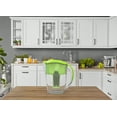 thumbnail image 5 of Drinkpod Premium Alkaline Filtered Water Pitcher . Includes 3 Bonus Filters. 2.5L Pure Healthy Water Ionizer, Clean & Toxin-Free Mineralized Alkaline Water In Minutes, Lime Green, 5 of 11