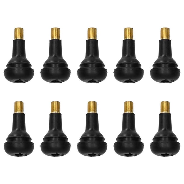 Vástago De Válvula De Neumático De Plástico Portátil, 10 Uds., Reemplazo De Vástago De Válvula Tr415 Para Vehículo De Coche Moyic VI006763-00