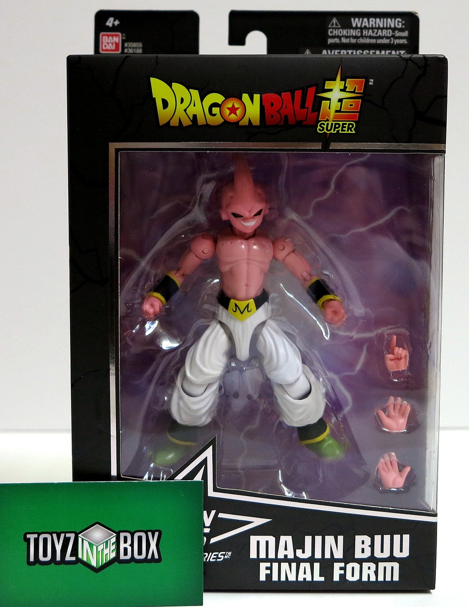 Figura Majin Buu Dragon Ball Z Luminosa 37cm Nova Promoção