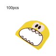 thumbnail image 2 of 100Pcs Cartoon Monster Print Cookie Candy Biscuit Bags Self-adhesive Gift Bag, 2 of 10