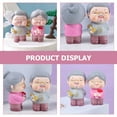 thumbnail image 4 of Weiweiguan 2pcs Delicate Cake Decor Elder Statue Creative Cake Topper Birthday Bake Decor Pants Color Random, 4 of 6
