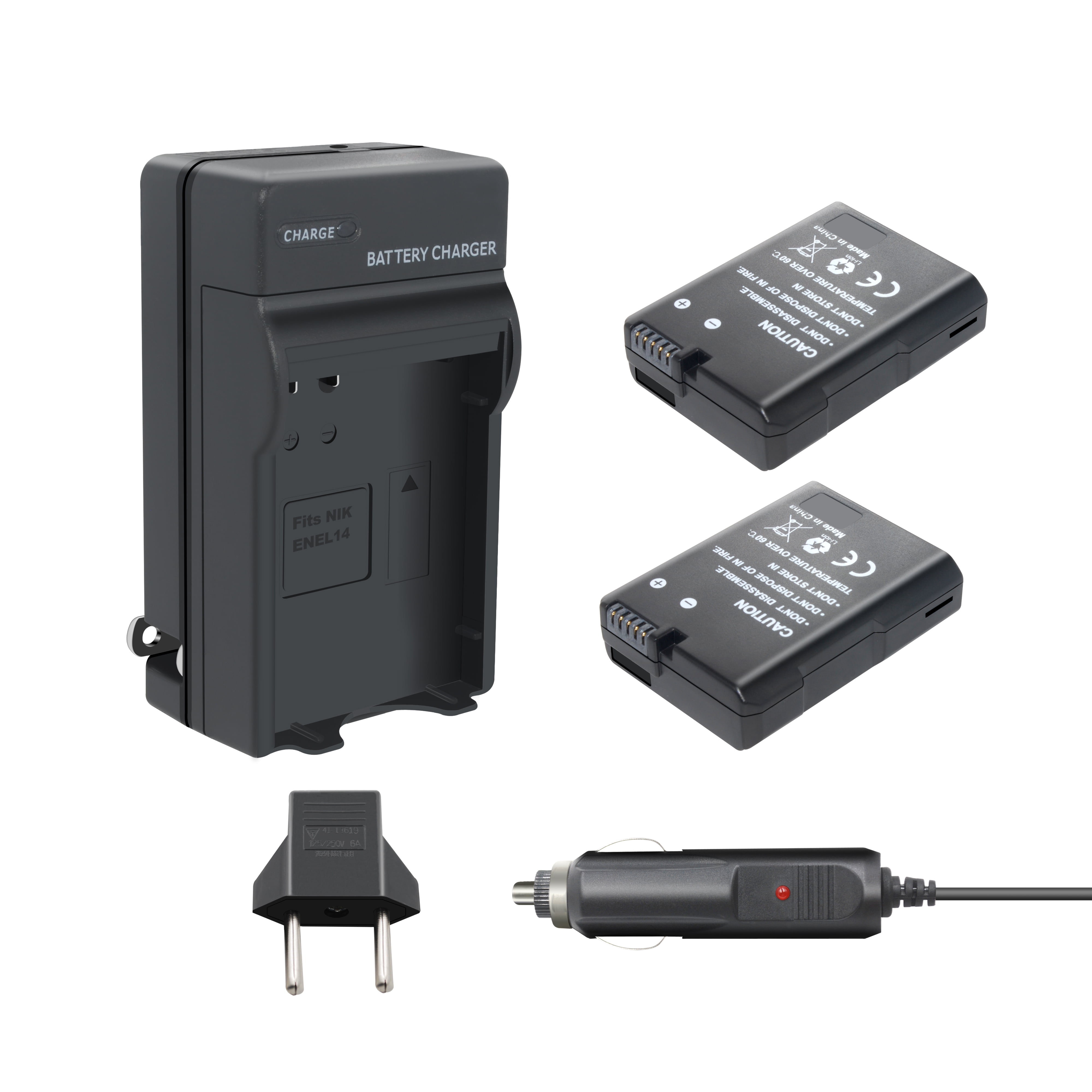 Bonacell ENEL14 Replacement Battery and Charger Kit Compatible with