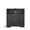 Black, variant on UZUGUL Walnut Smart Charging Nightstand, Open Shelf + 2 Drawers, Voice-Activated Nightlight 7 Colors, AC+2USB