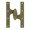 Antique Brass, variant on Deltana 6'' H x 4'' W Butt/Ball Bearing Single Door Hinge