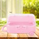 thumbnail image 4 of 12 Uds Mini maleta de viaje con ruedas forma caja de dulces recuerdo de boda regalo decoración rosa, 4 of 8