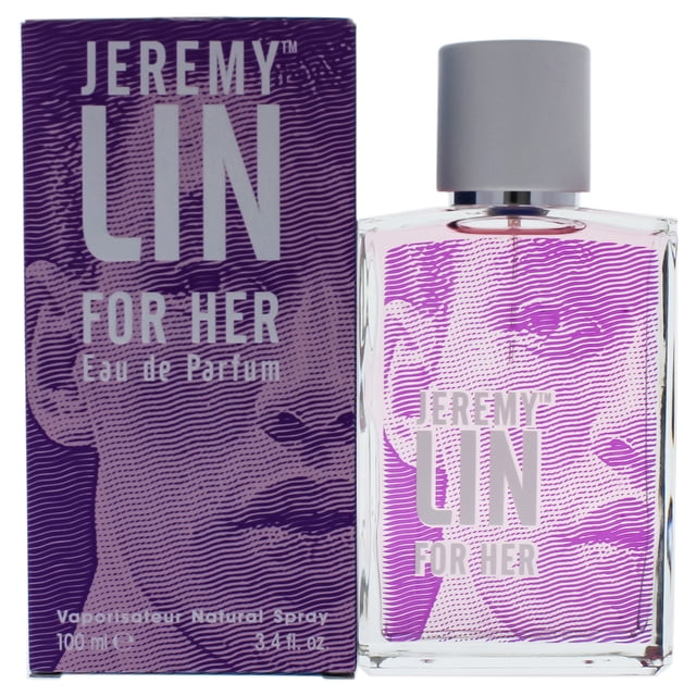 Jeremy Lin For Her de Jeremy Lin para mujeres - Spray EDP de 3,4 oz Jeremy Lin Jeremy Lin Jeremy Lin For Her Perfume EDP Dama 3.4oz