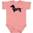 thumbnail image 3 of Inktastic Family Dog Short Haired Dachshund Boys or Girls Baby Bodysuit, 3 of 5