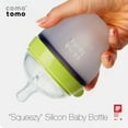 thumbnail image 3 of Comotomo Natural Feel Silicone Bottle - 5 Ounce - Green, 3 of 3