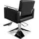 thumbnail image 4 of Sillon Silla Barberia Estetica Cuadrada 360° Moderna Negra Nanofort, 4 of 5