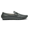 thumbnail image 3 of Bruno Marc Mens Comfort Casual Shoes Driving Penny Slip On Loafers Boat Shoes Hugh-01 Grey Size 14, 3 of 7