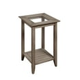 thumbnail image 3 of Convenience Concepts Table de Fin de Carmel dans le Bois Flotté, 3 of 4