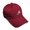 Burgundy, variant on Soft Baseball Hat Embroidered Dad Hat Piano Music B Embroidery Men & Ladies Baseball Cap Cotton Soft Pink Design Only