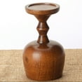 thumbnail image 3 of Wooden Goblet Primitive Cup Handcrafted 13cm, 3 of 6